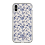 Slim Protection Case［ dazzlin - BlueFlower - Beige ］