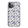 Slim Protection Case［ dazzlin - BlueFlower - Beige ］