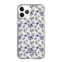 Slim Protection Case［ dazzlin - BlueFlower - Beige ］