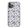 Slim Protection Case［ dazzlin - BlueFlower - Beige ］
