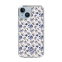 Slim Protection Case［ dazzlin - BlueFlower - Beige ］