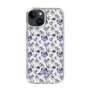 Slim Protection Case［ dazzlin - BlueFlower - Beige ］