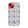 Slim Protection Case［ dazzlin - BlueFlower - Beige ］