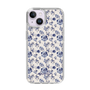 Slim Protection Case［ dazzlin - BlueFlower - Beige ］