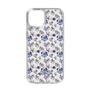 Slim Protection Case［ dazzlin - BlueFlower - Beige ］