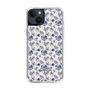 Slim Protection Case［ dazzlin - BlueFlower - Beige ］