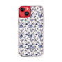 Slim Protection Case［ dazzlin - BlueFlower - Beige ］