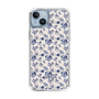 Slim Protection Case［ dazzlin - BlueFlower - Beige ］