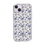 Slim Protection Case［ dazzlin - BlueFlower - Beige ］
