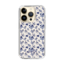 Slim Protection Case［ dazzlin - BlueFlower - Beige ］