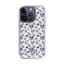 Slim Protection Case［ dazzlin - BlueFlower - Beige ］