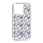 Slim Protection Case［ dazzlin - BlueFlower - Beige ］