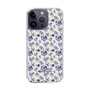 Slim Protection Case［ dazzlin - BlueFlower - Beige ］