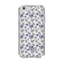 Slim Protection Case［ dazzlin - BlueFlower - Beige ］