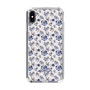 Slim Protection Case［ dazzlin - BlueFlower - Beige ］