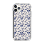 Slim Protection Case［ dazzlin - BlueFlower - Beige ］