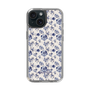 Slim Protection Case［ dazzlin - BlueFlower - Beige ］