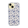 Slim Protection Case［ dazzlin - BlueFlower - Beige ］
