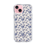 Slim Protection Case［ dazzlin - BlueFlower - Beige ］