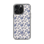 Slim Protection Case［ dazzlin - BlueFlower - Beige ］