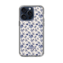 Slim Protection Case［ dazzlin - BlueFlower - Beige ］