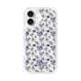 Slim Protection Case［ dazzlin - BlueFlower - Beige ］