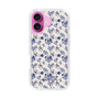 Slim Protection Case［ dazzlin - BlueFlower - Beige ］