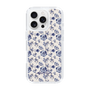 Slim Protection Case［ dazzlin - BlueFlower - Beige ］
