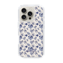 Slim Protection Case［ dazzlin - BlueFlower - Beige ］