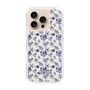 Slim Protection Case［ dazzlin - BlueFlower - Beige ］