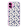 Slim Protection Case［ dazzlin - BlueFlower - Beige ］