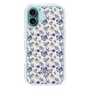 Slim Protection Case［ dazzlin - BlueFlower - Beige ］