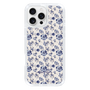 Slim Protection Case［ dazzlin - BlueFlower - Beige ］
