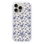 Slim Protection Case［ dazzlin - BlueFlower - Beige ］