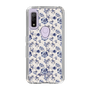 Slim Protection Case［ dazzlin - BlueFlower - Beige ］