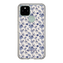 Slim Protection Case［ dazzlin - BlueFlower - Beige ］