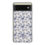 Slim Protection Case［ dazzlin - BlueFlower - Beige ］