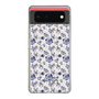 Slim Protection Case［ dazzlin - BlueFlower - Beige ］
