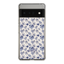 Slim Protection Case［ dazzlin - BlueFlower - Beige ］