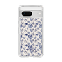 Slim Protection Case［ dazzlin - BlueFlower - Beige ］