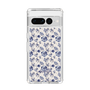 Slim Protection Case［ dazzlin - BlueFlower - Beige ］