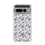Slim Protection Case［ dazzlin - BlueFlower - Beige ］