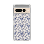 Slim Protection Case［ dazzlin - BlueFlower - Beige ］