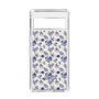 Slim Protection Case［ dazzlin - BlueFlower - Beige ］