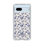 Slim Protection Case［ dazzlin - BlueFlower - Beige ］