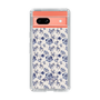 Slim Protection Case［ dazzlin - BlueFlower - Beige ］