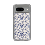 Slim Protection Case［ dazzlin - BlueFlower - Beige ］