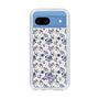Slim Protection Case［ dazzlin - BlueFlower - Beige ］