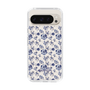 Slim Protection Case［ dazzlin - BlueFlower - Beige ］