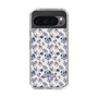 Slim Protection Case［ dazzlin - BlueFlower - Beige ］